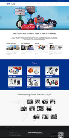 Mastering Product Presentation: A Guide to Designing a Professional Electric Valve Foreign Trade Website